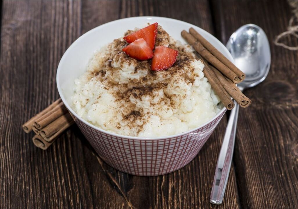 pudim de arroz para emagrecer